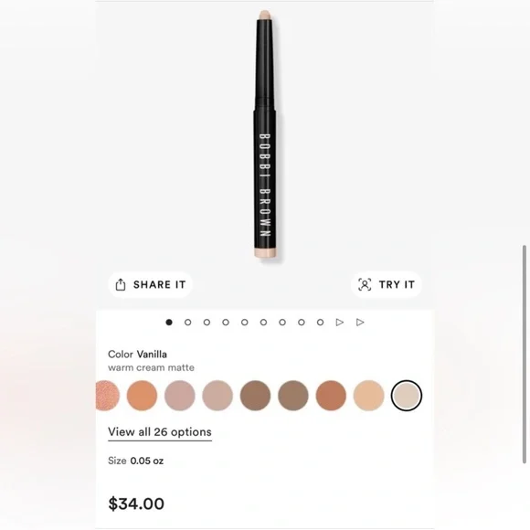 New SET OF 3 BOBBI BROWN Dual Ended Long Wear Cream Shadow Stick Neutrals Pinks - Picture 8 of 15